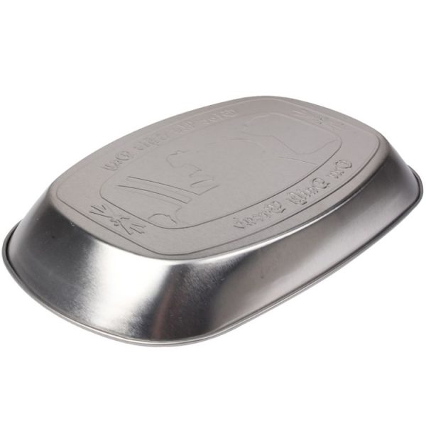 Stainless Steel Multi-purpose Tray Fruit Bowl Dessert Plate (Random Delivery) - Image 4
