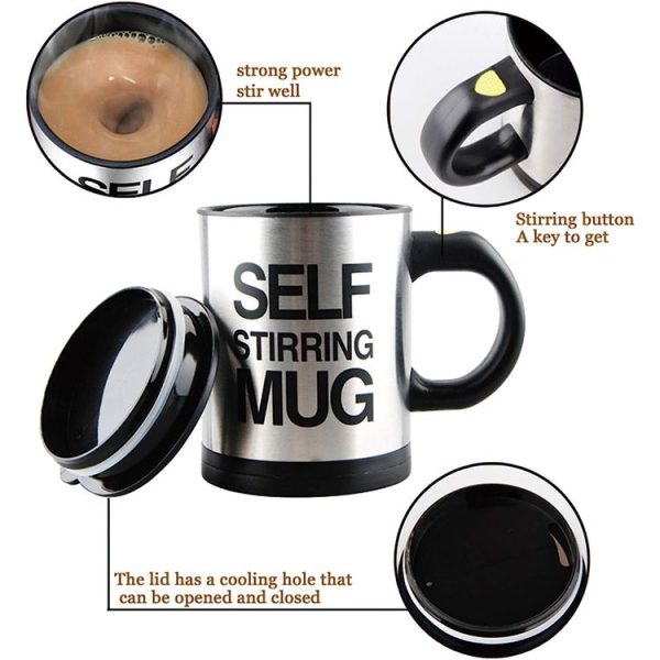 Magic Self Stirring Mug - Image 4