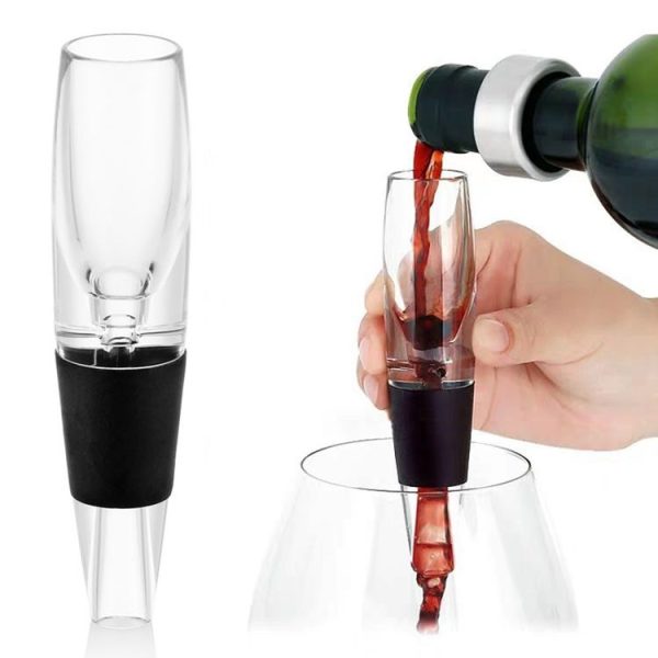Elegant Fashion Red Wine Decanter / The Wine Pourer (Transparent)