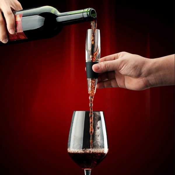 Elegant Fashion Red Wine Decanter / The Wine Pourer (Transparent) - Image 5