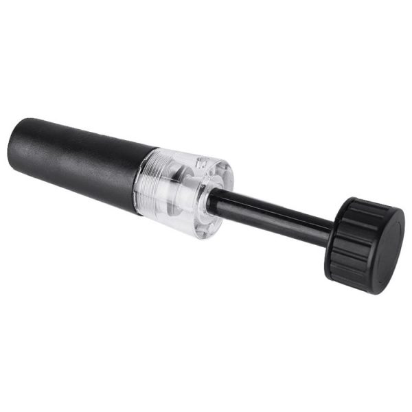 Reusable Vacuum Stopple Bottle Stopper Cork Plug for Wine Liquor (Black) - Image 3