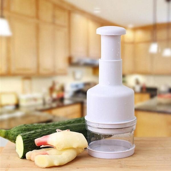 Stainless Steel Onion Cutting Instrument / Ginger Garlic Cutter, Size: 22x8x8cm, Random Color Delivery - Image 6