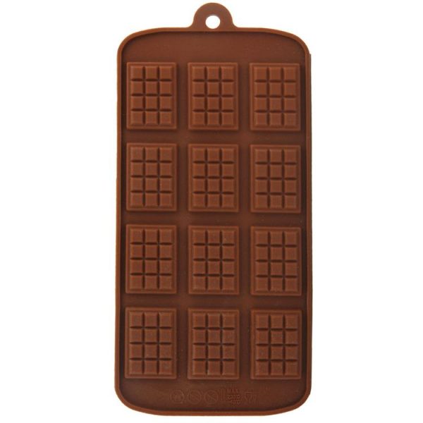 High Quality 12pcs Silicone Material Chocolate Mold - Image 3