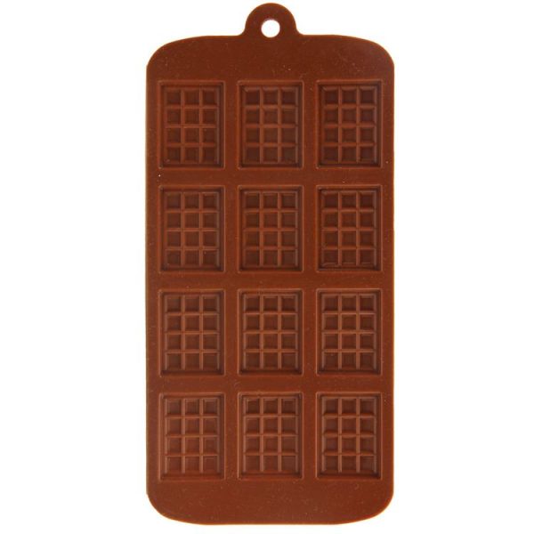 High Quality 12pcs Silicone Material Chocolate Mold - Image 4