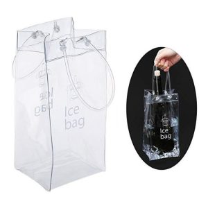 High Quality PVC Ice Bag for Wine (Transparent)
