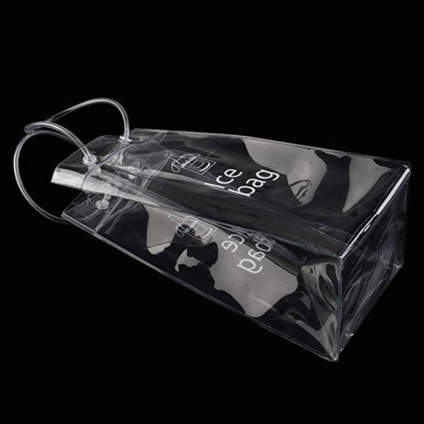 High Quality PVC Ice Bag for Wine (Transparent) - Image 5