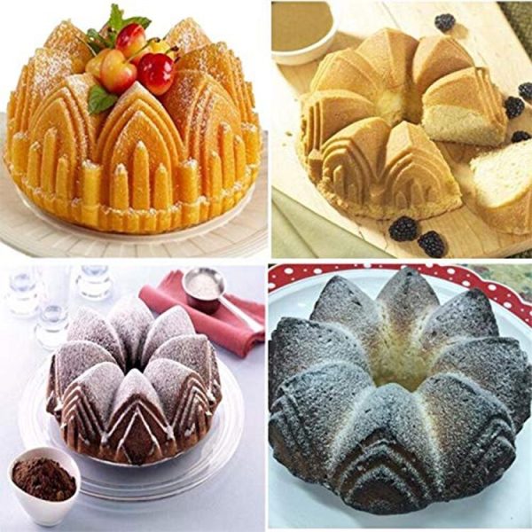 Crown Style Silica Cake Dessert Mold - Image 5