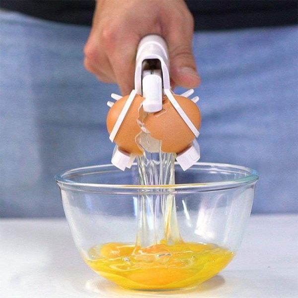 Ez Cracker / Egg Cracker / Egg Separator (White) - Image 6