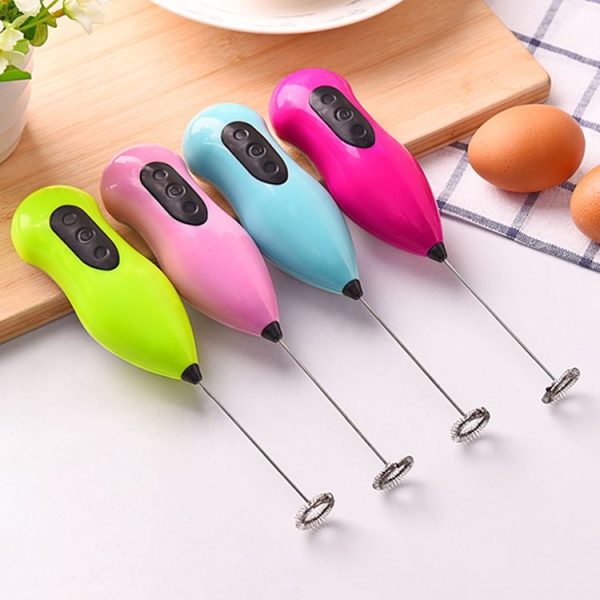Portable Handheld Electric Beaters Whisk Egg / Milk Bar / Electric Mixer / Electric Frother Foamer Whisk, Random Color Delivery - Image 4
