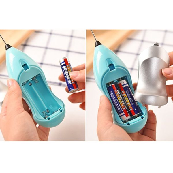 Portable Handheld Electric Beaters Whisk Egg / Milk Bar / Electric Mixer / Electric Frother Foamer Whisk, Random Color Delivery - Image 5