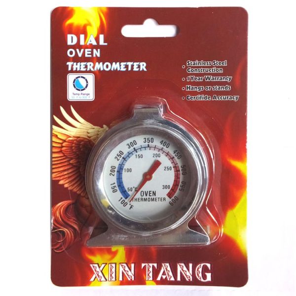 High Quality Stainless Steel Stand Up Oven Thermometer Gauge Gage (0-300 Degree Centigrade) (Silver) - Image 5