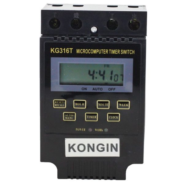 KG316T AC 220V LCD Digital Display Microcomputer Timer Control Switch - Image 2