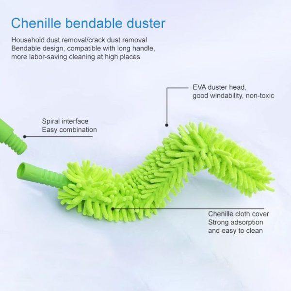 Double Sided Flexible Chenille Changeable Dust Duster (Random Color Delivery) - Image 4