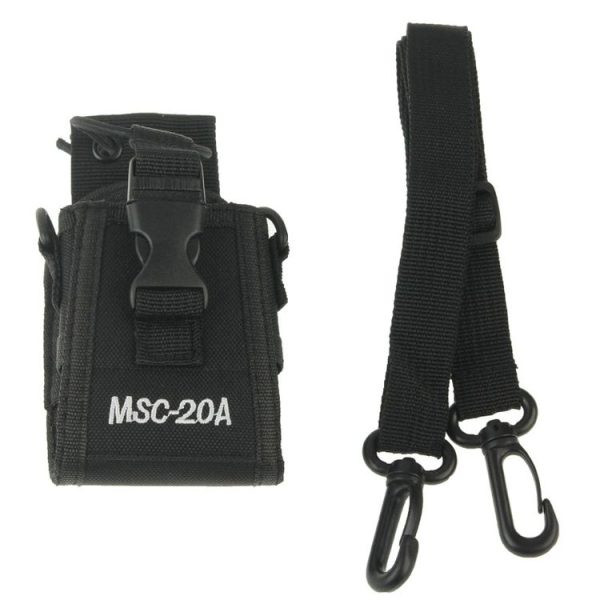 MSC20A Universal Nylon Carry Case Series Holster with Strap for Walkie Talkie - Image 6