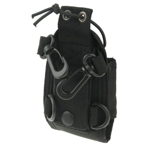 MSC20B Universal Nylon Carry Case Series Holster with Strap for Walkie Talkie - Image 3