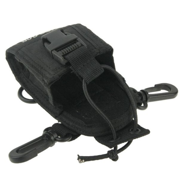 MSC20B Universal Nylon Carry Case Series Holster with Strap for Walkie Talkie - Image 4