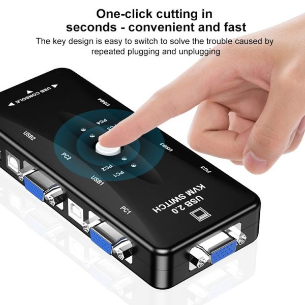 4-PORT KVM Switch - Image 4