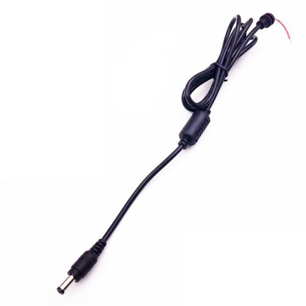 5.5 x 2.5mm DC Male Power Cable for Laptop Adapter, Length: 1.2m - Image 3