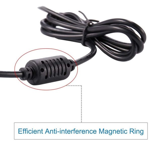 5.5 x 2.5mm DC Male Power Cable for Laptop Adapter, Length: 1.2m - Image 4