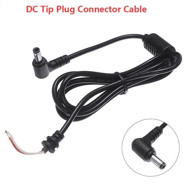 5.5 x 2.5mm DC Male Power Cable for Laptop Adapter, Length: 1.2m - Image 3