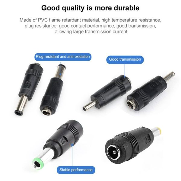 7.9 x 5.5mm DC Male to 5.5 x 2.5mm DC Female Power Plug Tip for Lenovo Laptop Adapter - Image 3