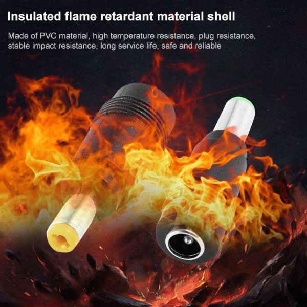 7.9 x 5.5mm DC Male to 5.5 x 2.5mm DC Female Power Plug Tip for Lenovo Laptop Adapter - Image 5