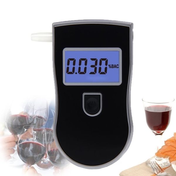 3 digitals LCD Display Breath Alcohol Tester Analyzer (Black) - Image 11