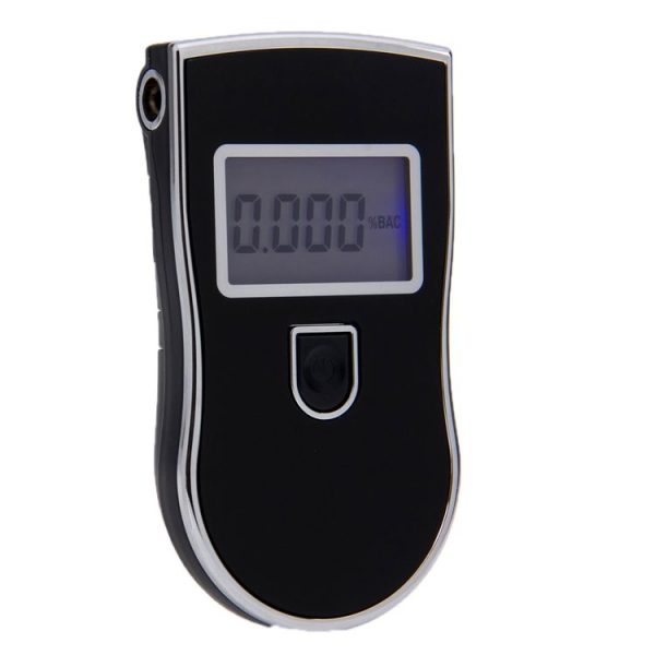 3 digitals LCD Display Breath Alcohol Tester Analyzer (Black) - Image 2