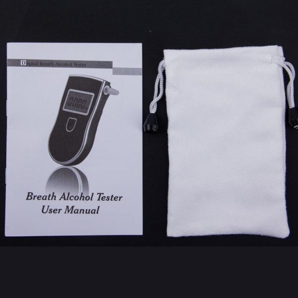 3 digitals LCD Display Breath Alcohol Tester Analyzer (Black) - Image 5
