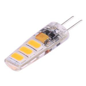 G4 6LEDs SMD 5730 Energy Saving LED Silicone Lamp (Warm White)