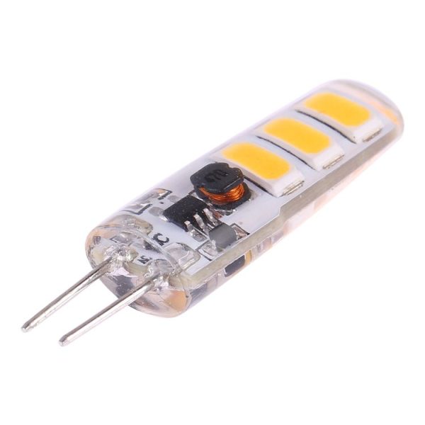 G4 6LEDs SMD 5730 Energy Saving LED Silicone Lamp (Warm White) - Image 3