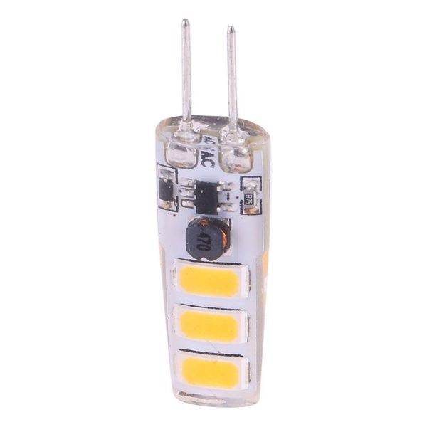 G4 6LEDs SMD 5730 Energy Saving LED Silicone Lamp (Warm White) - Image 4