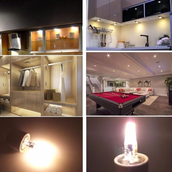 G4 6LEDs SMD 5730 Energy Saving LED Silicone Lamp (Warm White) - Image 5