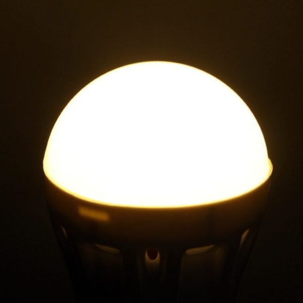 E27 7W Ball Steep Light Bulb, 25 LED SMD 2835, Warm White Light, AC 220V - Image 5