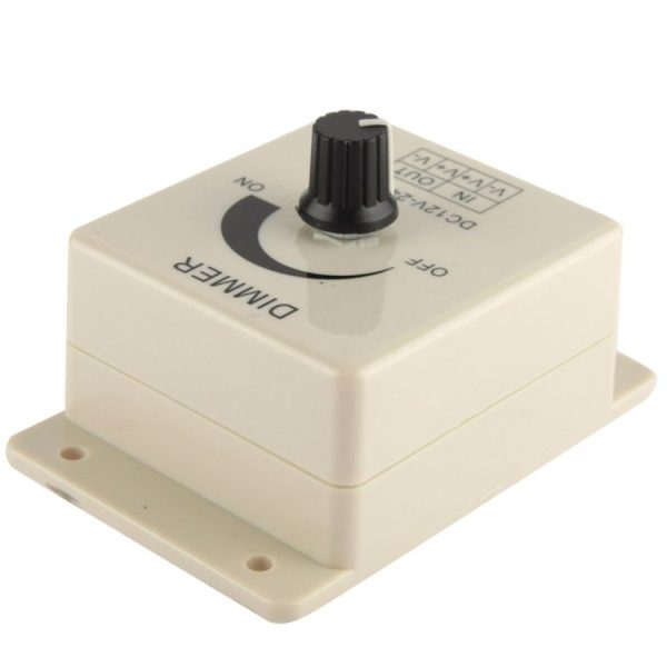 Single Color Dimmer Switch LED Dimmer Controller for Strip Light DC12-24V, Output Current: 8A - Image 3