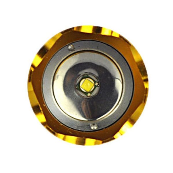 LT-TJ CREE XM-L T6 5-Modes LED Flashlight, 2000 LM Adjustable Focus with Bicycle Tail Light & Mounting Clip - Image 5