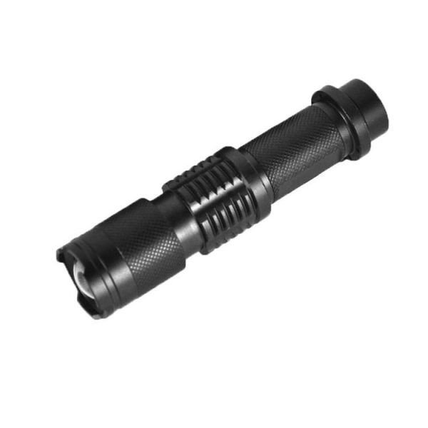LT-HX CREE XM-L T6 5-Modes White Light LED Flashlight, 2200 LM Mini Telescopic (Black) - Image 2