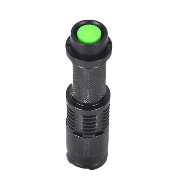 LT-HX CREE XM-L T6 5-Modes White Light LED Flashlight, 2200 LM Mini Telescopic (Black) - Image 3