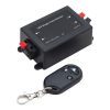 RF Wireless Controller / LED Single Color Dimmer, DC 12V (Black) - Image 2