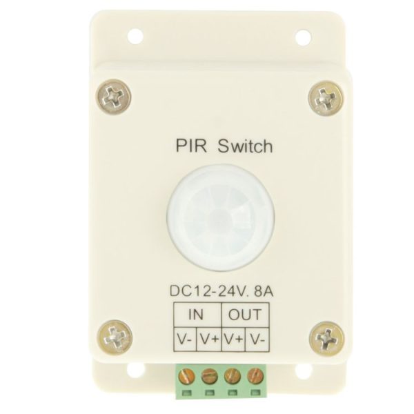 DC 12V-24V 8A PIR Switch Infrared Controller Motion Sensor Switch for LED Light - Image 3