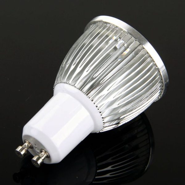 GU10 5W LED Spotlight Lamp Bulb, 5 LED, Adjustable Brightness, White White, AC 220V - Image 3