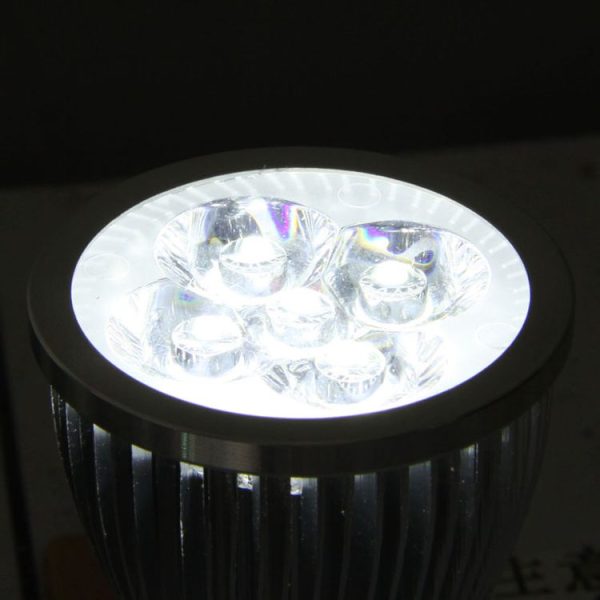 GU10 5W LED Spotlight Lamp Bulb, 5 LED, Adjustable Brightness, White White, AC 220V - Image 6