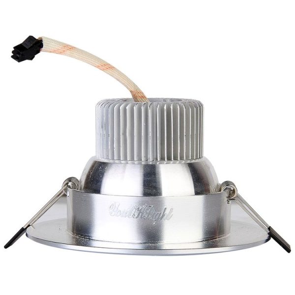 YouOKLight 6W 500LM Down Light Ceiling Lights Bulb, White Light 15 LED SMD 5630 with Power Driver, AC 85-265V, Hole Size: 75mm - Image 3
