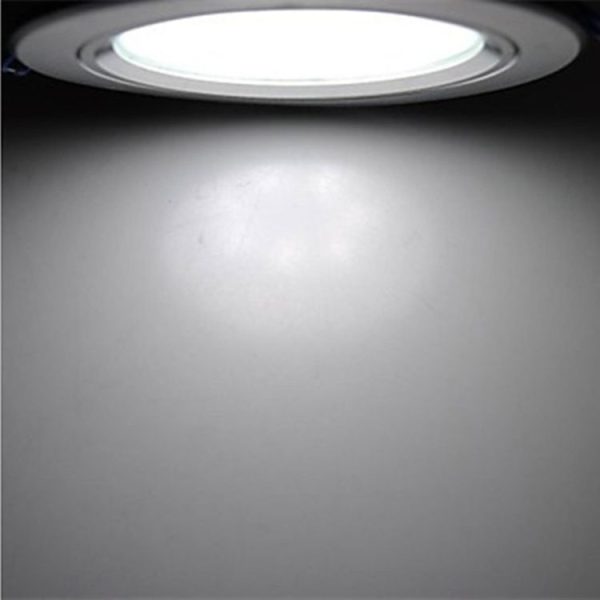 YouOKLight 6W 500LM Down Light Ceiling Lights Bulb, White Light 15 LED SMD 5630 with Power Driver, AC 85-265V, Hole Size: 75mm - Image 6