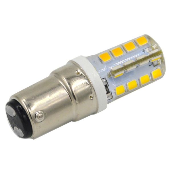 B15 3.5W 240LM Silicone Corn Light Bulb, 32 LED SMD 2835, Warm White Light, AC 220V - Image 3