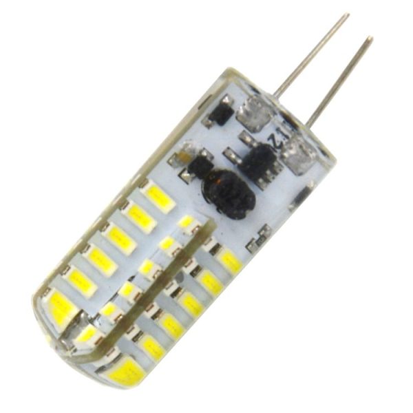 G4 3.5W 170LM Silicone Corn Light Bulb, 48 LED SMD 3014, White Light, AC / DC 12V - Image 2