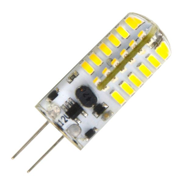 G4 3.5W 170LM Silicone Corn Light Bulb, 48 LED SMD 3014, White Light, AC / DC 12V - Image 3