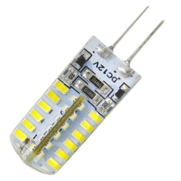 G4 3.5W 170LM Silicone Corn Light Bulb, 48 LED SMD 3014, White Light, DC 12V - Image 2