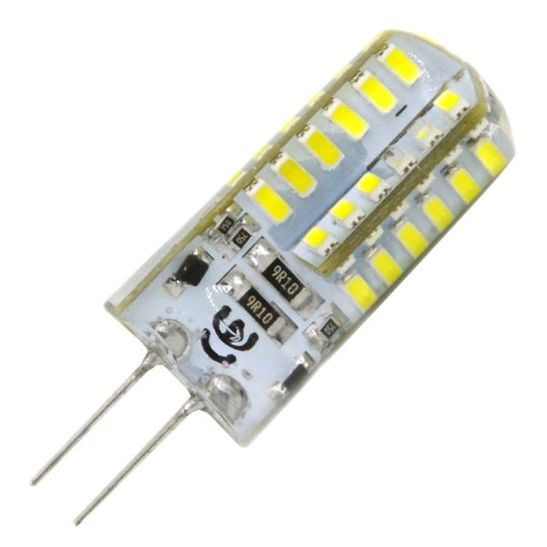 G4 3.5W 170LM Silicone Corn Light Bulb, 48 LED SMD 3014, White Light, DC 12V - Image 3