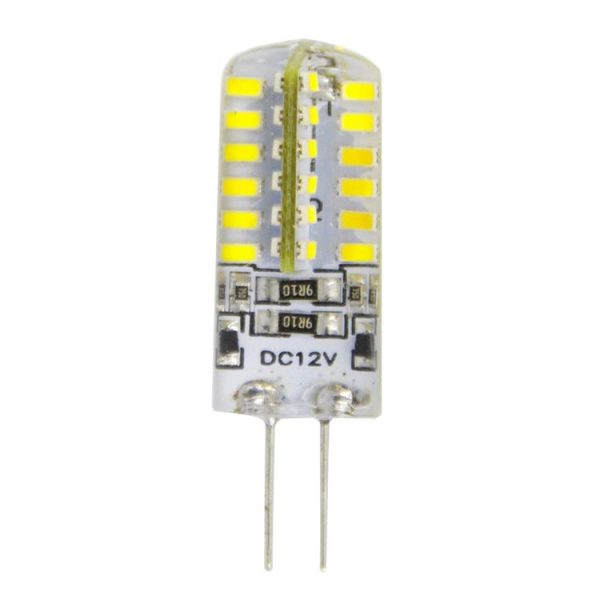 G4 3.5W 170LM Silicone Corn Light Bulb, 48 LED SMD 3014, White Light, DC 12V - Image 4